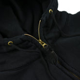 May club -【WESTRIDE】HEAVY WEIGHT FULL-ZIP HOODIE:BIG CHIEF CAFE (BLACK)